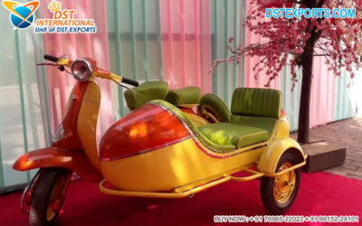 Bride Groom Reception Desi Entry Scooter